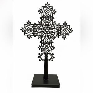 Ethiopian Orthodox processional Metal cross